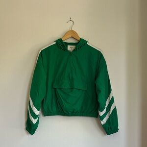Forever 21 Cropped Windbreaker Pullover